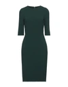Dolce & Gabbana Midi Dress In Dark Green