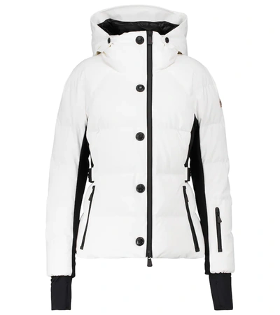 Moncler Guyane Hooded Jacket In White