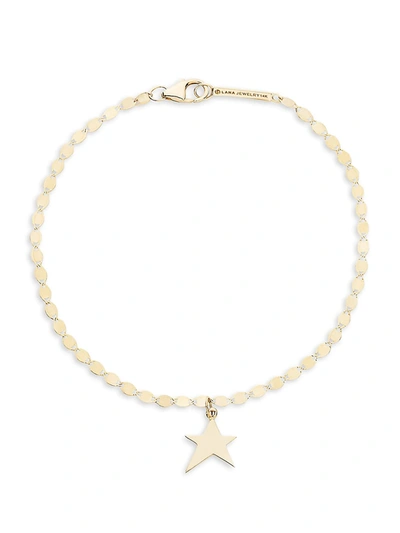 Lana Jewelry 14k Yellow Gold Star Charm Bracelet