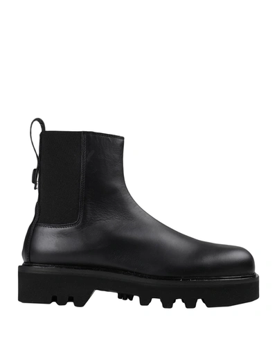 Furla Ankle Boots In Black