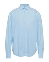 Tintoria Mattei 954 Shirts In Sky Blue