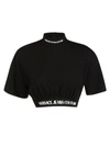 VERSACE JEANS COUTURE CROPPED TOP,71HAH6A9-J0012-899