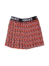 VERSACE PLEATED SKIRT WITH KIDS PRINT,10002401A01871 5R080