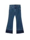 VERSACE FLARED JEANS KIDS,10024511A01863 1D030