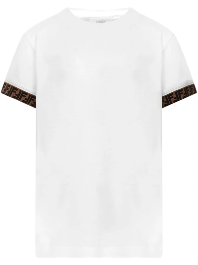 Fendi Kids T-shirt In White