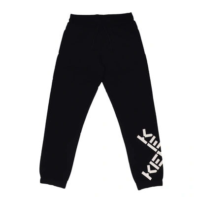 Kenzo Kids' Cotton Sweatpants In Black
