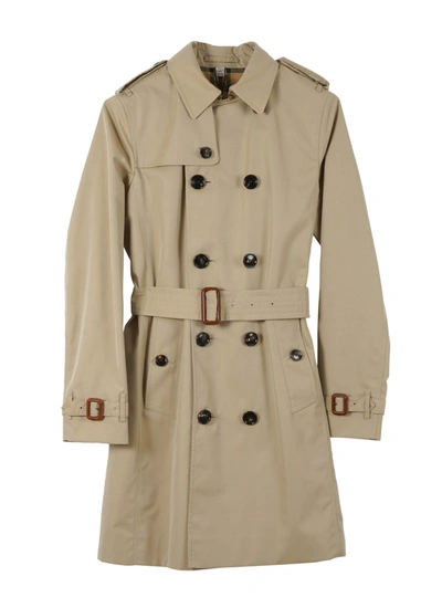 Burberry Kids' Mayfair Raincoat In Honey