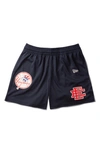 New Era Eric Emanuel X  Ny Yankees Mesh Shorts In Blue