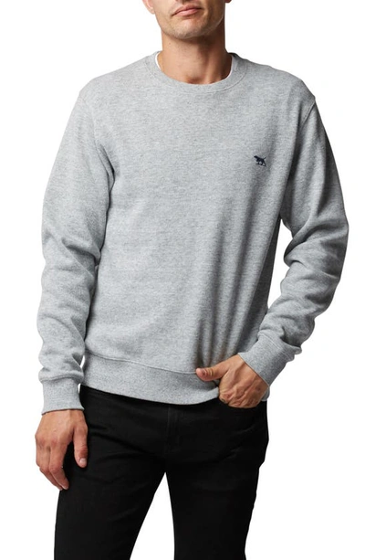 Rodd & Gunn Logo Detail Sweatshirt In Fog