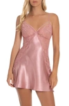 In Bloom By Jonquil Chemise In Dusk Rose