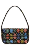 STAUD TOMMY BEADED SHOULDER BAG,222-9204