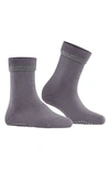 Falke Cuddle Pad Crew Socks In Purple Haze