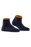 Falke Cosy Plush Short Socks In Midnight