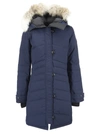 CANADA GOOSE LORETTE - PARKA WITH HOOD AND FUR COAT,2090L 63