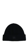 ACNE STUDIOS HATS IN BLACK WOOL,C40134900