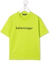 BALENCIAGA LOGO印花T恤,17339958