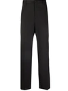 Valentino Straight-leg Tailored Trousers In Black