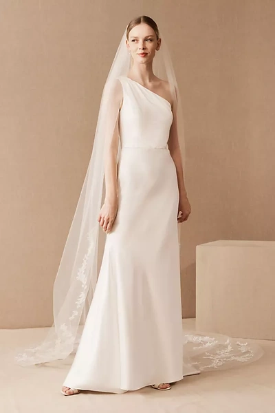Amsale Cadie Cathedral Veil In White