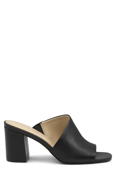 Adrienne Vittadini Albi Mule In Black Nappa