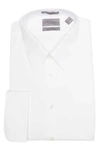 John W Nordstrom Signature Woven Long Sleeve Cotton Shirt In Ta-7375.6287.1000