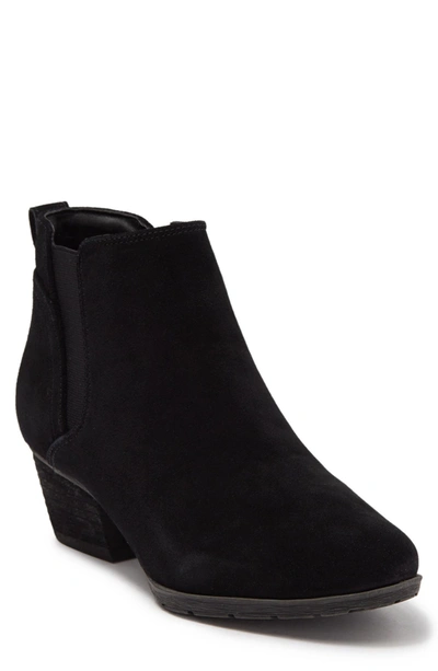 Blondo Victory Waterproof Bootie In Black Suede