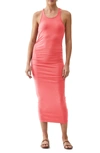 Michael Stars Racerback Midi Dress In Fresco