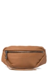 Aimee Kestenberg Milan Leather Belt Bag In Chestnut Brown W/ Sh