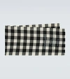 ACNE STUDIOS CHECKED WOOL SCARF,P00582509