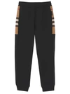 Burberry Stephan Vintage Check-detail Track Pants