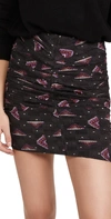 Ba&sh Cassi Gathered Mini Skirt