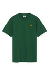 Kenzo Tiger Crest Classic T-shirt In Pine