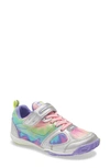 Tsukihoshi Mako Sneaker In Silver/ Lavender