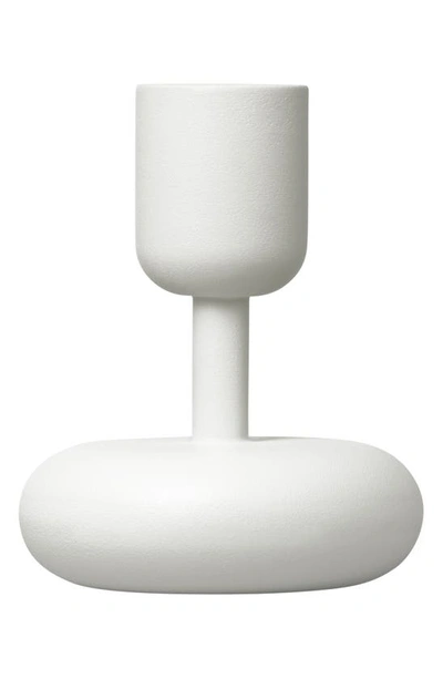 Iittala Nappula Candleholder In White