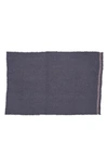 Departo Set Of 2 Linen Kitchen Towels In Slate Gray