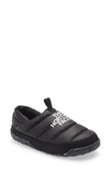 The North Face Nuptse Down Slipper In Tnf Black/ Tnf White