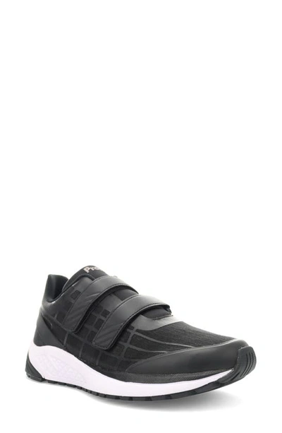 Propét One Twin Strap Sneaker In Black/grey