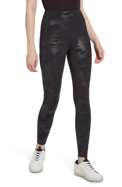 Lyssé Matilda Foil Leggings In Black Camo