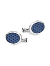 MONTBLANC MEN'S MEISTERSTÜCK STAINLESS STEEL OVAL CUFFLINKS,400014700115