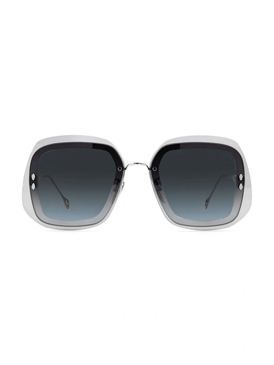 Isabel Marant 58mm Square Sunglasses In Silver