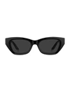 Givenchy Gv 52mm Cat Eye Sunglasses In Black / Grey