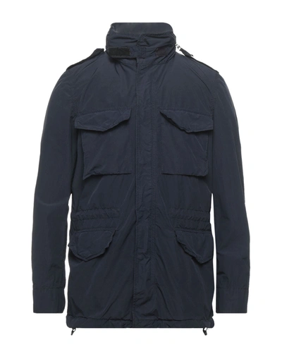 Aspesi Jackets In Dark Blue