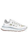Versace Trigreca Low-top Sneakers In White