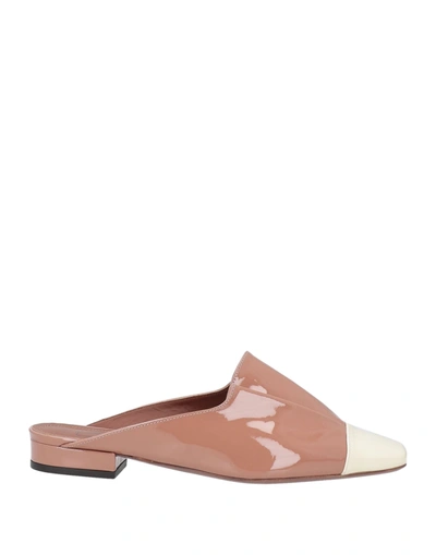 L'autre Chose L' Autre Chose Woman Mules & Clogs Light Brown Size 5 Soft Leather In Beige