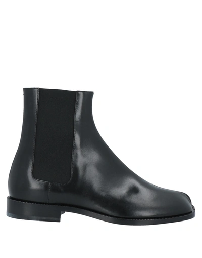 Maison Margiela Ankle Boots In Black
