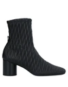 Jil Sander Ankle Boots In Black