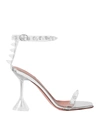 Amina Muaddi Sandals In Transparent