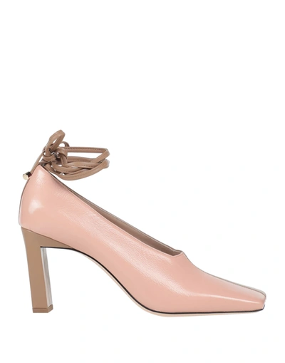 Wandler Pumps In Khaki