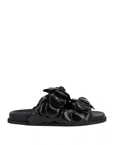 Valentino Sandals In Black