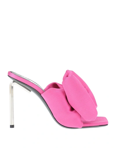 Off-white &trade; Sandals In Fuchsia