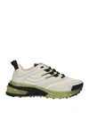 Givenchy Giv 1 Mixed Leather Transparent-sole Runner Sneakers In White